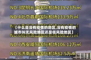 【什么是没有疫情的地区,没有疫情的城市叫无风险地区还是低风险地区】