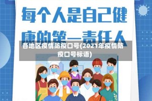 各地区疫情防疫口号(2021年疫情防疫口号标语)