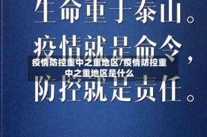 疫情防控重中之重地区/疫情防控重中之重地区是什么