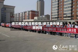 依兰地区有没有疫情/依兰县有确诊病例吗