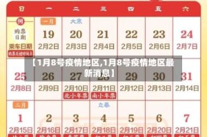 【1月8号疫情地区,1月8号疫情地区最新消息】