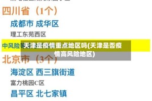 天津是疫情重点地区吗(天津是否疫情高风险地区)