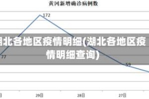 湖北各地区疫情明细(湖北各地区疫情明细查询)