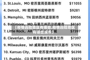 【疫情凶险地区有哪些,疫情凶险地区有哪些城市】
