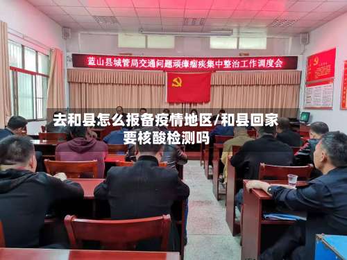 去和县怎么报备疫情地区/和县回家要核酸检测吗-第2张图片