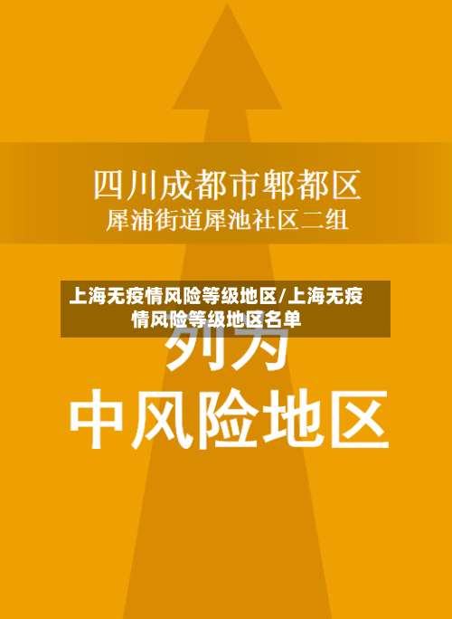 上海无疫情风险等级地区/上海无疫情风险等级地区名单-第2张图片