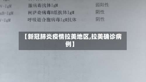【新冠肺炎疫情拉美地区,拉美确诊病例】-第3张图片