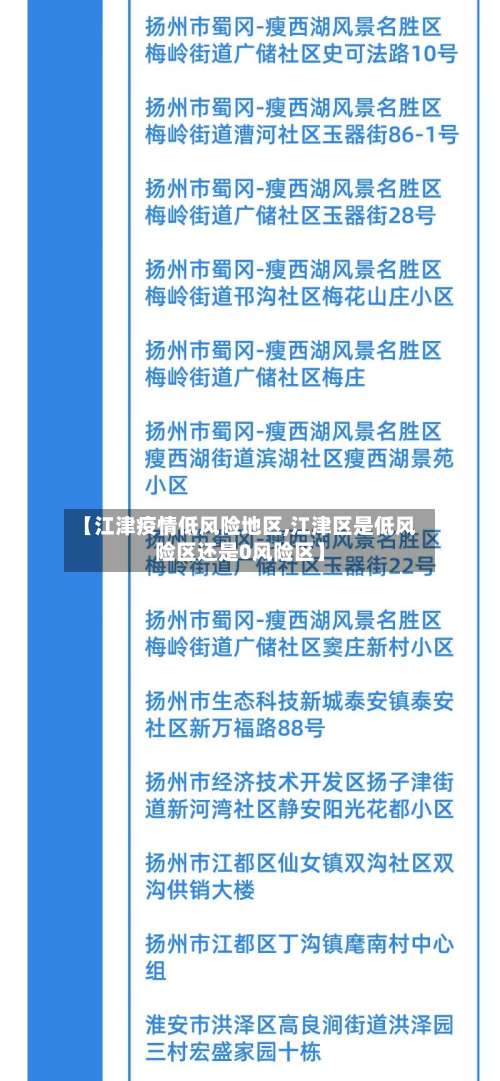 【江津疫情低风险地区,江津区是低风险区还是0风险区】-第3张图片