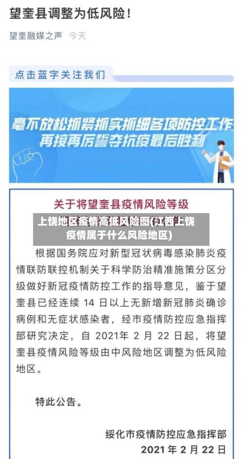上饶地区疫情高低风险图(江西上饶疫情属于什么风险地区)-第1张图片